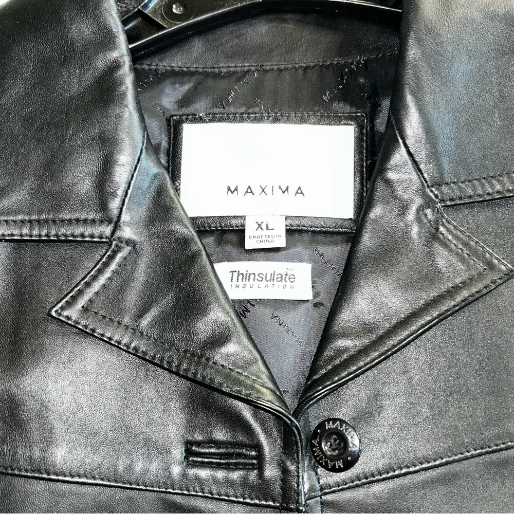Women's Black Leather Jacket